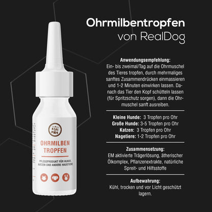 Ohrmilben Tropfen - 40ml