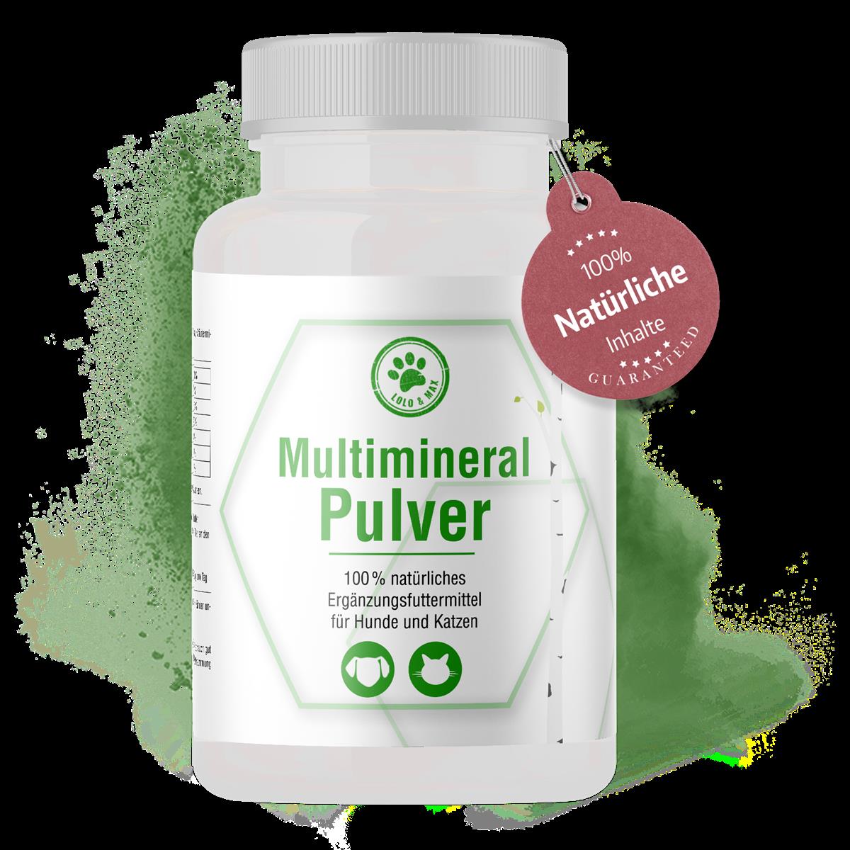 Multimineral Pulver für Hunde und Katzen - 150g