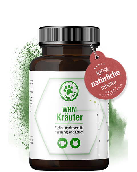 WRM Kräuter - bei einer Wurmkur für Hund und Katze - Für 8 WRM-Kuren - 50g