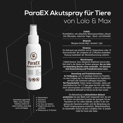 ParaEx - Akutspray für Tiere - 190ml